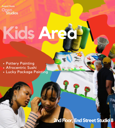 August House Open Studios_Kids Area Post
